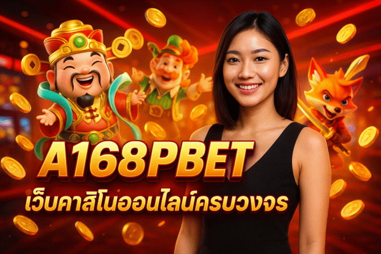 A168PBET เว็บคาสิโนออนไลน์ครบวงจร