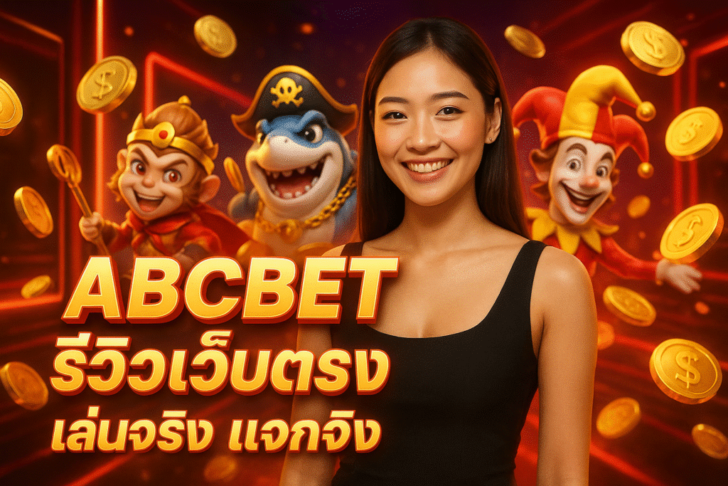 ABCBET รีวิวเว็บตรง เล่นจริง แจกจริง