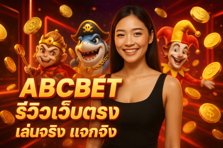 ABCBET รีวิวเว็บตรง เล่นจริง แจกจริง