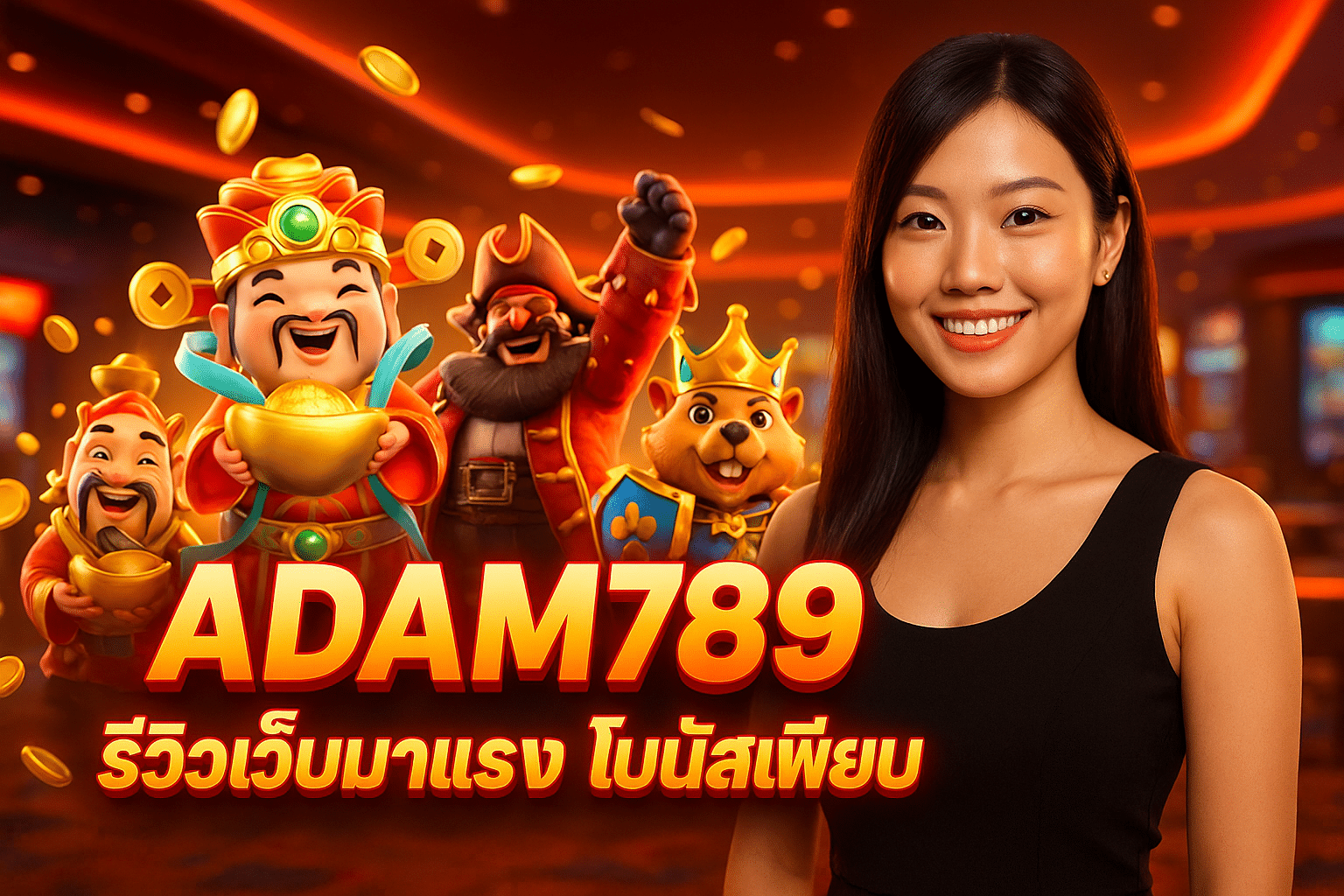 ADAM789 รีวิวเว็บมาแรง โบนัสเพียบ