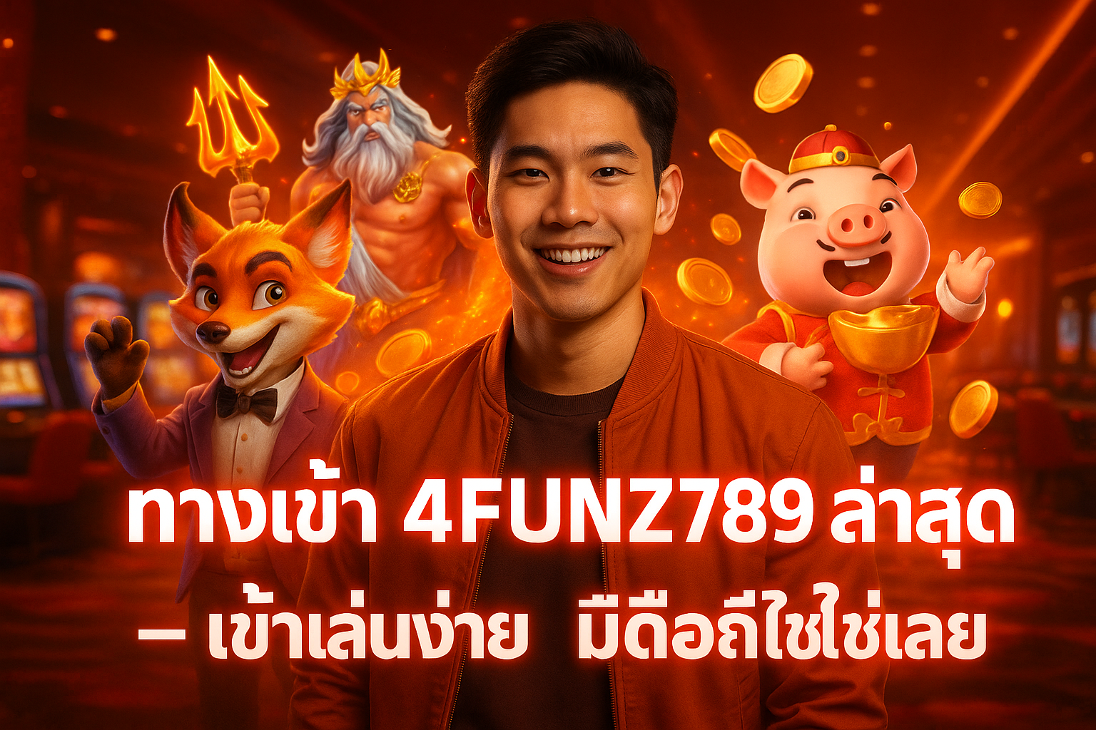 ทางเข้า 4FUNZ789 ล่าสุด เข้าเล่นง่าย มือถือใช่เลย