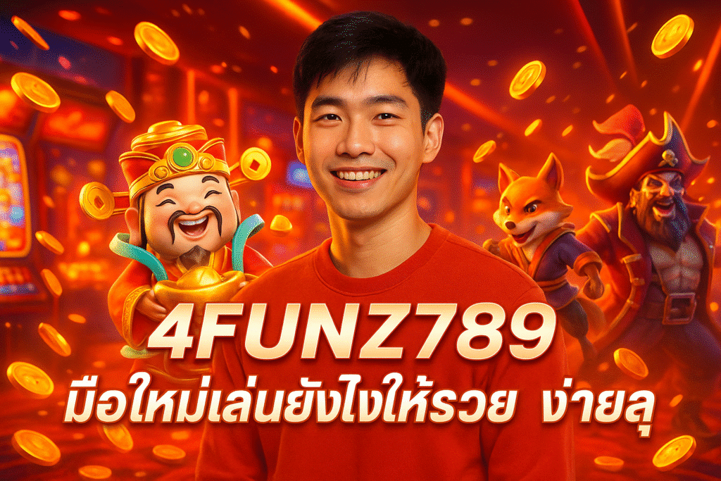 4FUNZ789 มือใหม่เล่นยังไงให้รวย ง่ายสุด